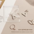 thumbnail image 6 of 20/40 Pcs Transparent Jewelry Storage Bags Dustproof Moisture-proof Antioxidation Waterproof Earrings Rings Necklace Storage Pouches with Storage Box, 6 of 7