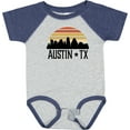 thumbnail image 3 of Inktastic Austin Texas Skyline Vintage Boys or Girls Baby Bodysuit, 3 of 5