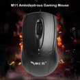 thumbnail image 1 of Ratón para juegos ambidiestro M11, rueda de desplazamiento de 4 vías, ratón para PC de escritorio con cable para ordenador portátil, 1 of 9