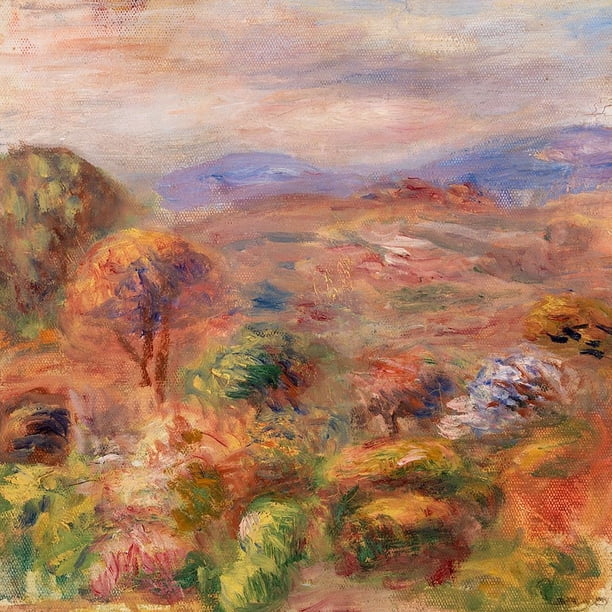 Landscape 1911 Poster Print by Pierre-Auguste Renoir (18 x 18) # 57161 ...