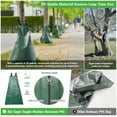thumbnail image 4 of Tree Watering Bag Slow Release, 20 Gallon 3 Pack Tree Bags for Watering 5~8 Hours Drip Irrigation Watering Bag Made of PVC for New Tree Fruit Established Tree, 4 of 7