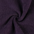 thumbnail image 4 of Superior Eco-Friendly Cotton Solid 6-Piece, Eggplant, Towel Set, 4 of 8