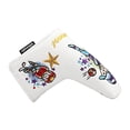 thumbnail image 1 of LOVIVER Novelty Golf Putter Cover Headcovers Portable Blade Club 2 White, 1 of 8