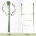 thumbnail image 4 of Kearding ABS Plant Support Durable For Sturdy Weather-Resistant Rust-Proof Heavy-Duty Growth For Use Horticultural Climbing Jardín y Patio 45 vueltas altas y 28, 4 of 6