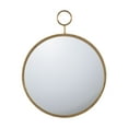 thumbnail image 2 of 26" x 32" Circle Wall Mirror with Gold Metal Frame, Accent Mirror for Living Room, Entryway, Office, 2 of 2