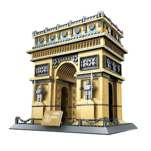 IMEX Triumphal Arch of Paris Building Block Set, 1401 pcs