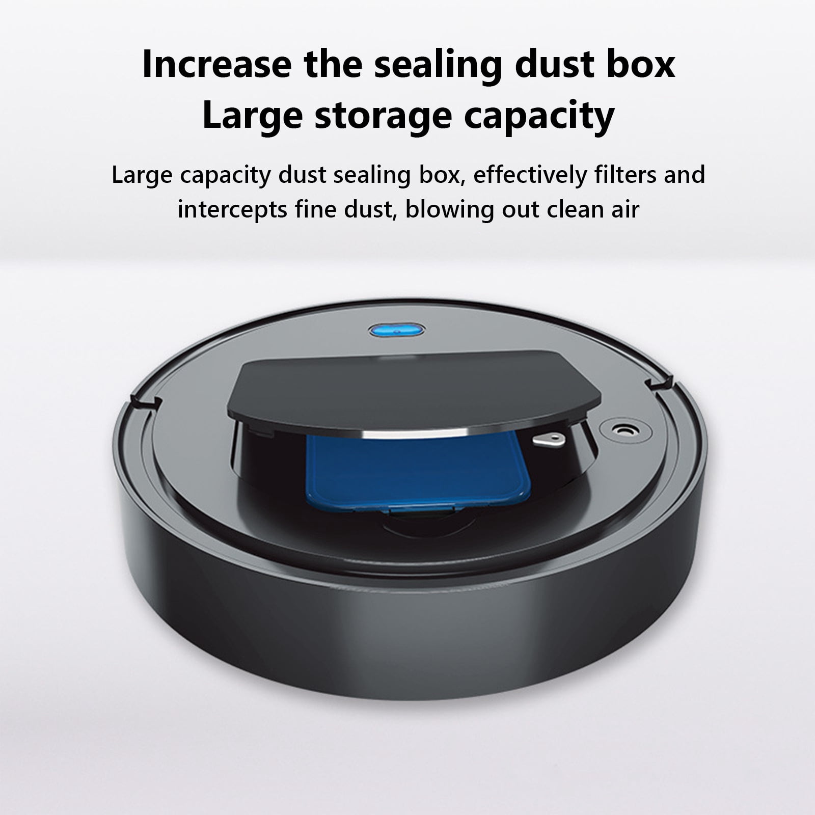 Apmemiss Clearance Robot Vacuum Cleaner, Tangle-Free, Strong Suction, Slim, Low Noise, Automatic Self-Charging, Wi-Fi/App/ Control, Ideal for Pet Hair Hard Floor and Daily Cleaning