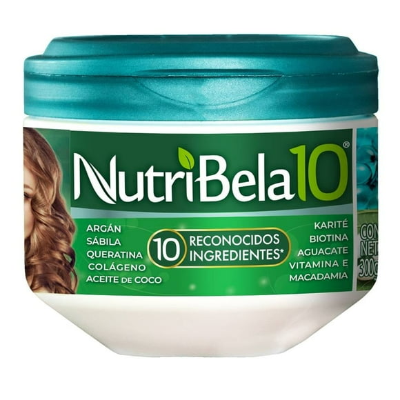 Tratamiento Capilar Nutribela 10 Hidratación 300 g