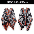 thumbnail image 2 of Poncho tipo cárdigan tipo chal para mujer, suéter abierto al frente para primavera, otoño e invierno, chal geométrico para mujer, 2 of 7