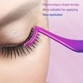 thumbnail image 3 of Hippocampus-shaped Stainless Steel False Eyelash Applicator Tweezers - Easy-to-Use Beauty Tool, 3 of 9