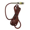 thumbnail image 4 of 8.2ft 3.5mm Microphone Audio Cable XLR to 3.5mm Female Jack Condenser Microphone Cord Mic Line with Protective Metal Spring 2.5-meter, 4 of 7