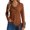 Ginger #062, variant on Women's Cowl Neck Ribbed Knit Tunic Long Sleeve Relaxed Fit Pullover Tops