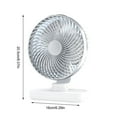thumbnail image 3 of Desk Fans Clearance, Beat The Heat In Style With Our 4-Speed Adjustable Quiet Desktop Fan - The Trendiest USB Fan for Office Dorm And Study Spaces, 3 of 3