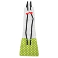 thumbnail image 1 of Adjustable, Waterproof, Washable and Reusable Chicken and Duck Diapers, Green and White Polka Dots, Size L, 1 of 4