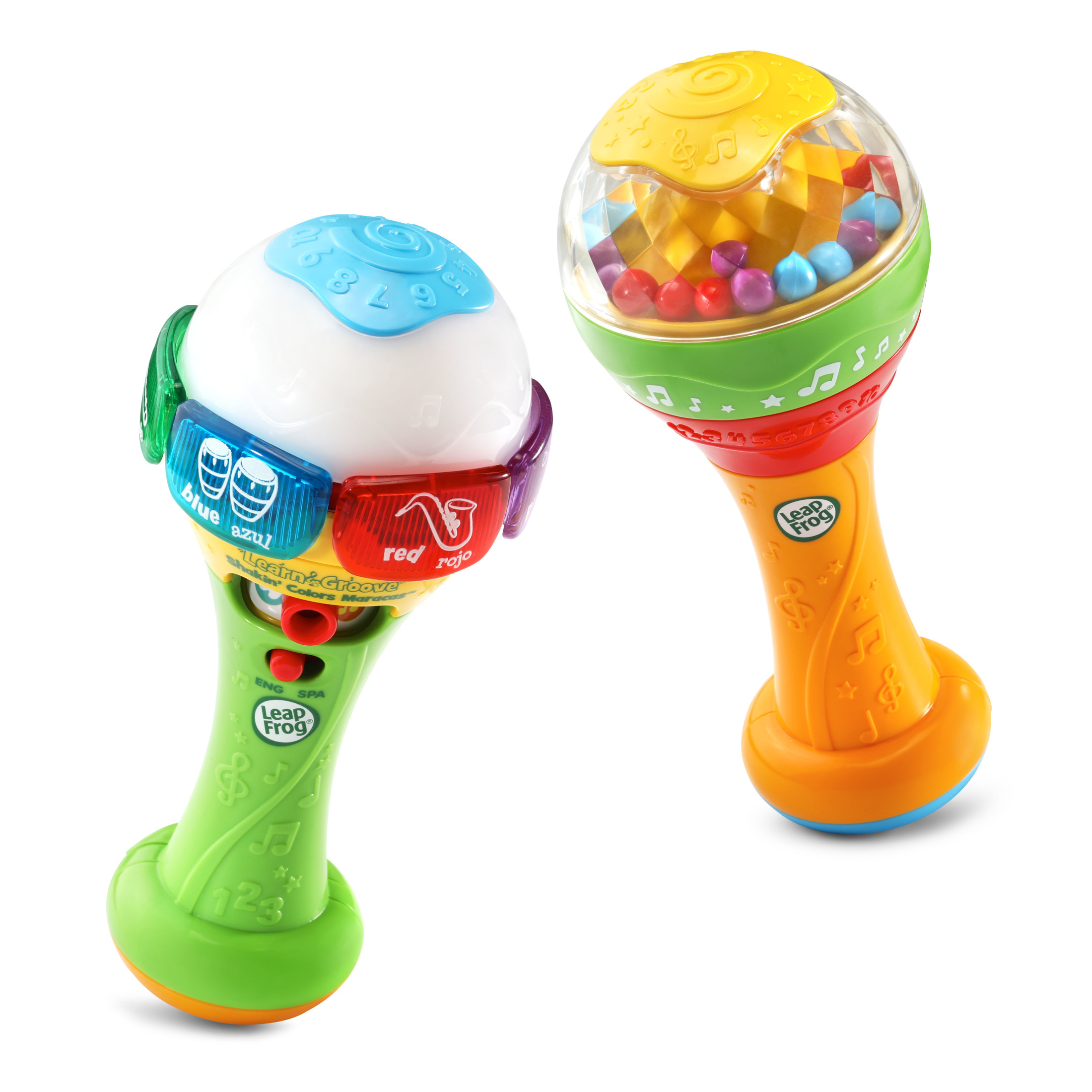 LeapFrog Learn & Groove Shakin' Colors Bilingual Maracas photo 4