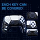 thumbnail image 2 of Empuñaduras de alto rendimiento para el mando DualSense de PlayStation 5: cinta adhesiva antideslizante, funda protectora absorbente del sudor, compatible con el mando PS5, 2 of 8