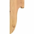 thumbnail image 3 of 5 1/2"W x 6"D x 14"H Del Monte Smooth Corbel, Western Red Cedar, 3 of 9