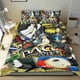 thumbnail image 1 of Persona 4 Golden Conjunto de sábanas temático, trío de piezas, cómodo y amigable con la piel, diseño único, regalo de decoración para el hogar para familiares, amigos y fans, 90 cm * 190 cm, 1 of 6