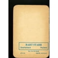 thumbnail image 2 of Bart Starr Card 1970 Topps Glossy Inserts #9, 2 of 2
