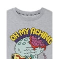 thumbnail image 3 of Bob L'éponge T-Shirt Gris à Manches Courtes pour Hommes, 3 of 7