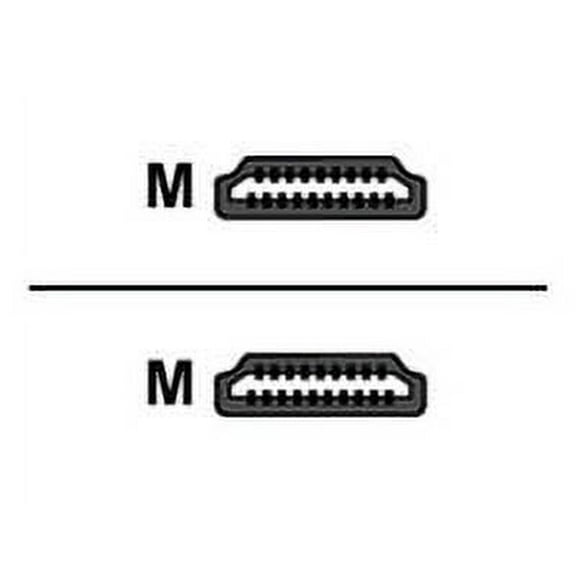 Datacomm Electronics 46-1015-BK 10.2Gbps High-Speed HDMI Cable, 15'