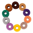 thumbnail image 3 of 20Pcs Cymbal Stand Felt Washer Pad Replacement Round Soft for Drum Set Cymbals (Random Color ), 3 of 8