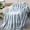 Blue, variant on YiBai 130*180cm Knitted Blanket Bed End Blanket Bed Sofa Blanket Striped Blanket