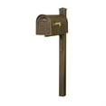 thumbnail image 2 of Special Lite Products SCC1008-SPK720-CP-LB998 Classic Curbside Mailbox wtih Locking Insert & Wellington Direct Burial Mailbox Post Smooth, 2 of 3