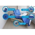 thumbnail image 2 of Gambimedic Cama Hospital Electrica 4 Posiciones Multifuncion Ideal Para Casa Cama Medica Enfermeria Portasuero Colchon Posicion Para Ir al Baño, 2 of 9