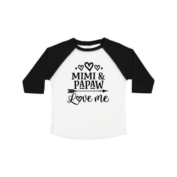 Inktastic Mimi and Papaw Love Me Boys or Girls Toddler T-Shirt