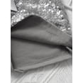 thumbnail image 7 of renvena Girls Sparkle Yoga Dance Tumbling Athletic Short Stretch Gymnastics Performance Silver 7-8, 7 of 7
