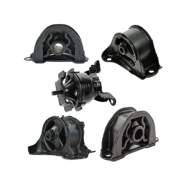 Engine Mount and Transmission Mount Kit 5 Piece Compatible with 1999