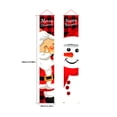 thumbnail image 2 of Inteprter 2 pares de pareado de puerta de Navidad para el hogar, colgante para festival al aire libre, diseño de escena, decoración colgante, bandera Kits de decoración para fiestas Inteprter HA070291-00, 2 of 6