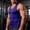 Purple, variant on Men'S Summer Sleeveless High Stretch Sports Vest Top, Quick Drying Fitness Training Vest