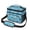 Dinosaur and Skeleton, variant on Dinosaur and Speech Bubble Bright Insulated Lunch Box for Women Men, Medium Leakproof Cooler Bag with Adjustable Strap, 10"x6.7"x8"