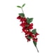 thumbnail image 2 of Tallos artificiales de buganvilla, flores artificiales de seda de 31,5", ramos de seda, rosa intenso, rojo púrpura, jarrón de tallo largo, centro de mesa para la fiesta de boda, decoración de oficina, 2 of 6