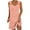 Orange, variant on Mini Dresses for Women 2024 Plus Size Comfort Printed Sleeveless V-Neck Dress
