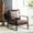 Dark Brown, variant on Spotted Microfiber Upholstery | Perfect for Home Decor | Add Sophistication to Your Space