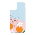 thumbnail image 3 of DistinctInk Custom SKIN / DECAL compatible with OtterBox Defender for iPhone 11 (6.1" Screen) - Summer Vibes Bold Flower Pink White Orange, 3 of 5