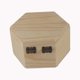 thumbnail image 1 of 1pc Hexagon Wooden Box Storage Boxes Hexagonal For Decoration DIY Toys Christmas Crafts Gifts Earrings Jewelry Storages Rings, 1 of 5