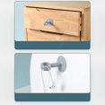 thumbnail image 2 of Porte-cartes de Visite Portable en Métal Inoxydable (Argent), 2 of 5