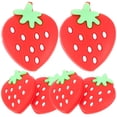 thumbnail image 1 of IFANLANDOR Amortisseur de Tennis Forme de Fraise 6 Pcs Amortisseurs, 1 of 8