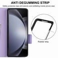 thumbnail image 7 of Dteck for Samsung Galaxy Z Fold 4 Wallet Case with 6 Credit Card Slots and S-Pen Slot,RFID Blocking Multi Card Function Magnetic Clasp Kickstand for Man Women, Purple, 7 of 7
