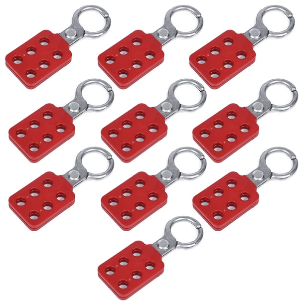 Eigraketly Herramienta de bloqueo de 10 piezas, accesorios industriales profesionales, cerraduras de cerrojo, equipo de bloqueo para en taller de la Herramientas y ferretería Tipo 1 Eigraketly TO001354-01B