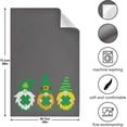 thumbnail image 5 of Irish Gnomes Shamrocks Kitchen Dish Towels Set of 6 Absorbent Hand Towels, Lint-Free 18"x28" Spring St. Patrick¡¯s Day Dishcloths Fast Drying for Cooking Baking Home Clean, 5 of 7