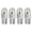 4PCS, variant on T10 LED Bulb 12V 3W 120LM, COB Parking Light License Plate Light 4-Pack
