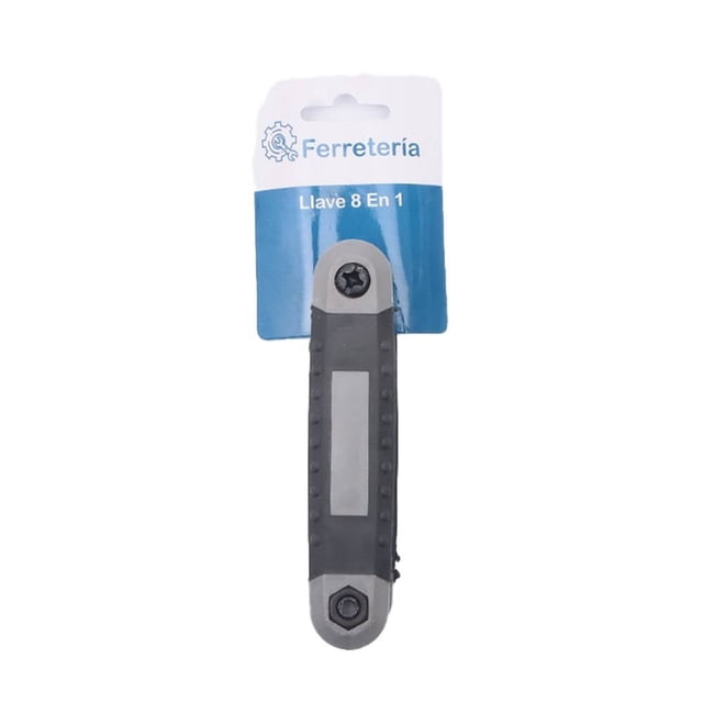 Llave Prichos 8 en 1 Metal Gris