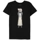 thumbnail image 1 of Elevenparis Camiseta con gráfico Daisy Cat para hombre negra M, 1 of 2