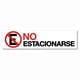 thumbnail image 1 of Señalamiento: "No estacionarse" en color blanco y rojo. Plástico estireno calibre 40, ideal para exteriores. Medidas: 35 x 8.5 cm, rectangular. Letrero, Señal horizontal prohibitiva., 1 of 4
