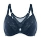 thumbnail image 1 of Sostén DELMIRA con cierre frontal, encaje y aro, talla plus 42DD, 1 of 5